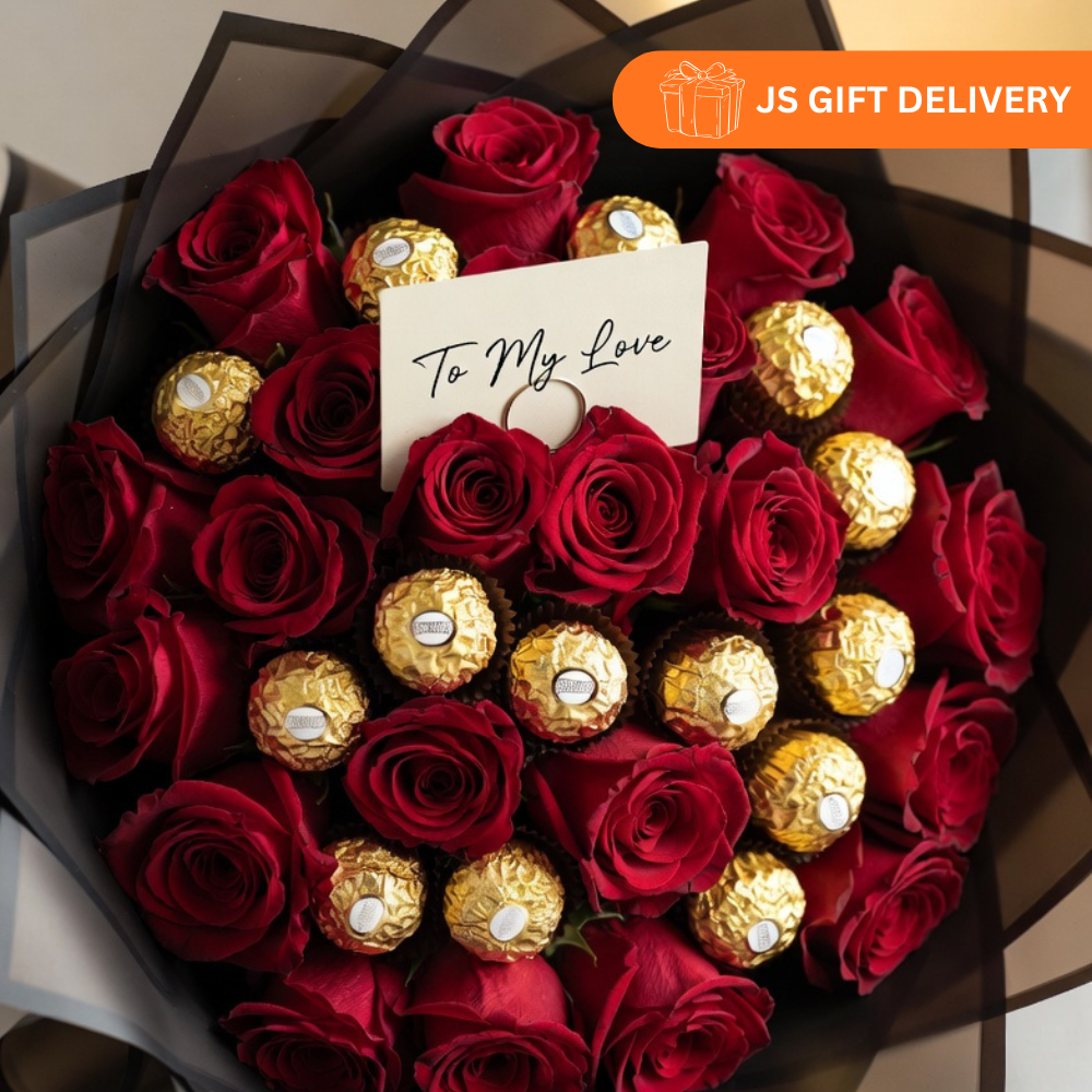 Love Rocher Bouquet