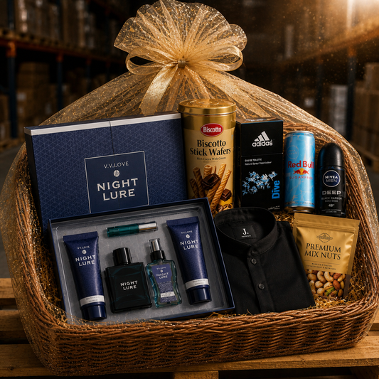 Grooming Gift Basket For Him